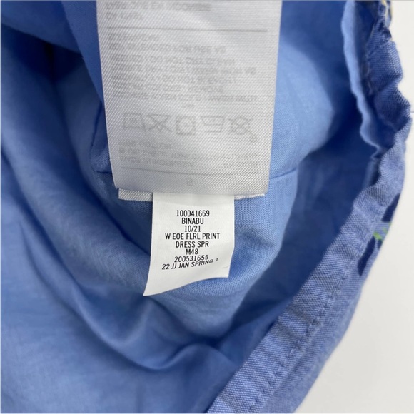 JANIE AND JACK Floral Smocked Bubble Sleeve Dress Girls Size 5 Summer Cotton - Picture 10 of 10